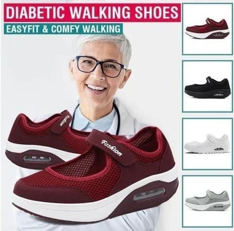 🔥Flash Sale 70% OFF🔥Stretchable Breathable Lightweight Walking Shoes